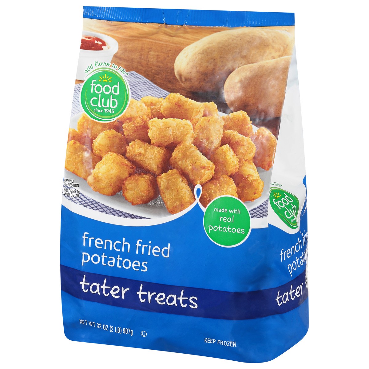 slide 3 of 11, Food Club Tater Treats French Fried Potatoes, 32 oz