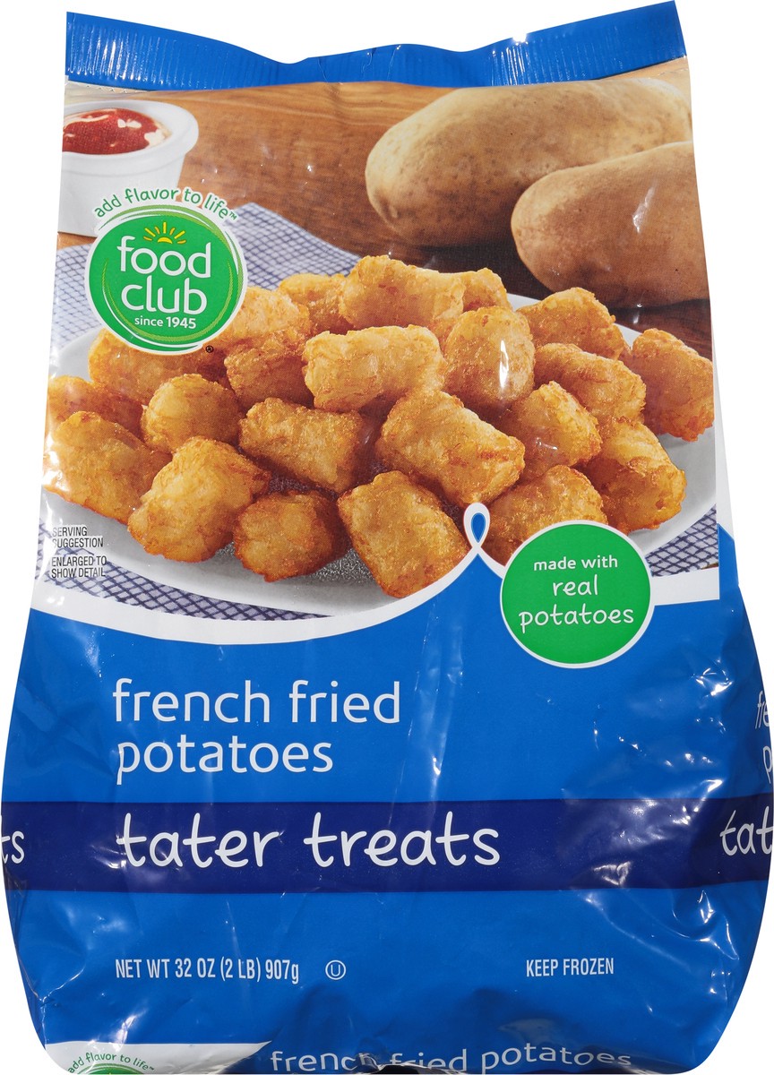 slide 9 of 11, Food Club Tater Treats French Fried Potatoes, 32 oz