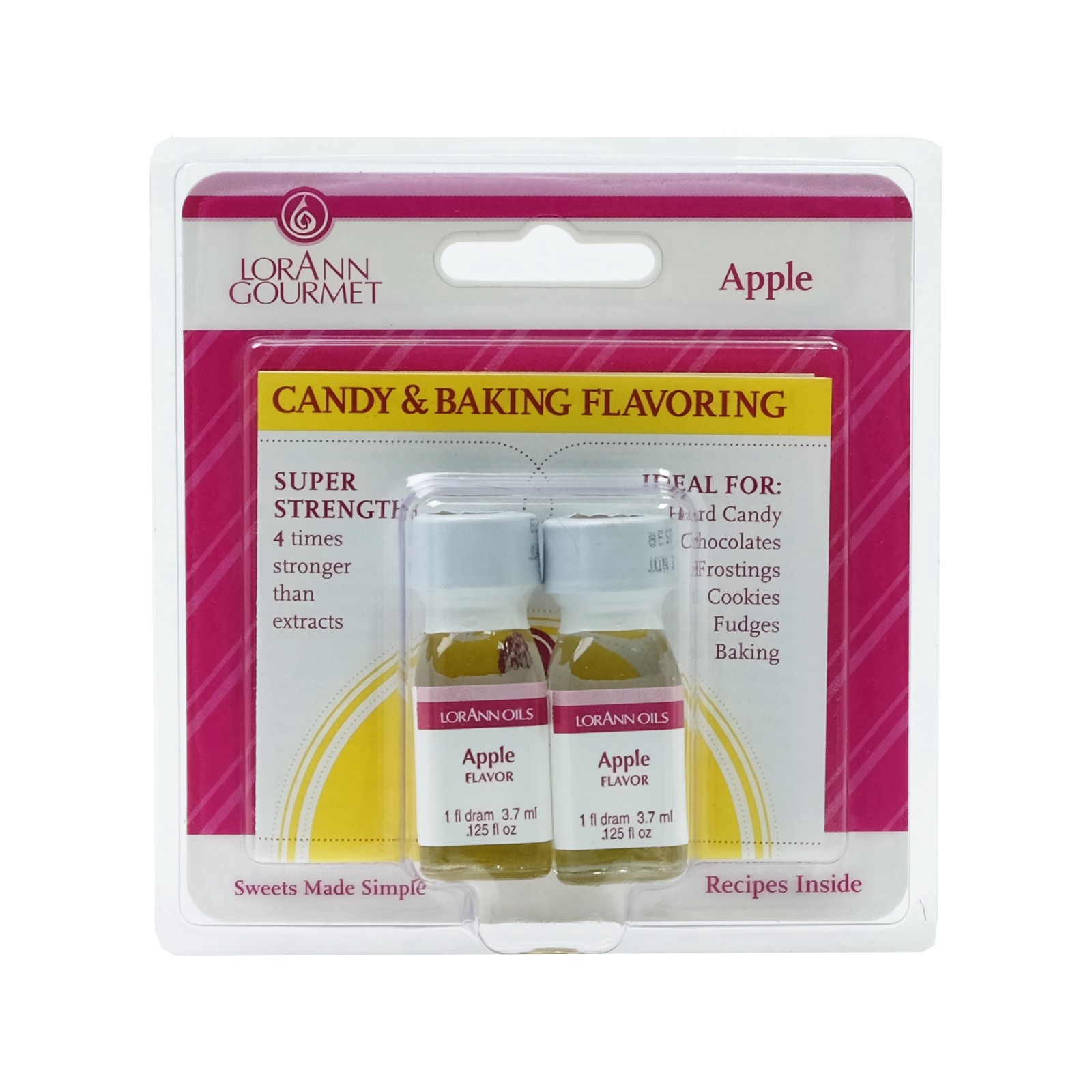 slide 3 of 3, Lorann Oils Apple Flavor, 2ct., 2 ct