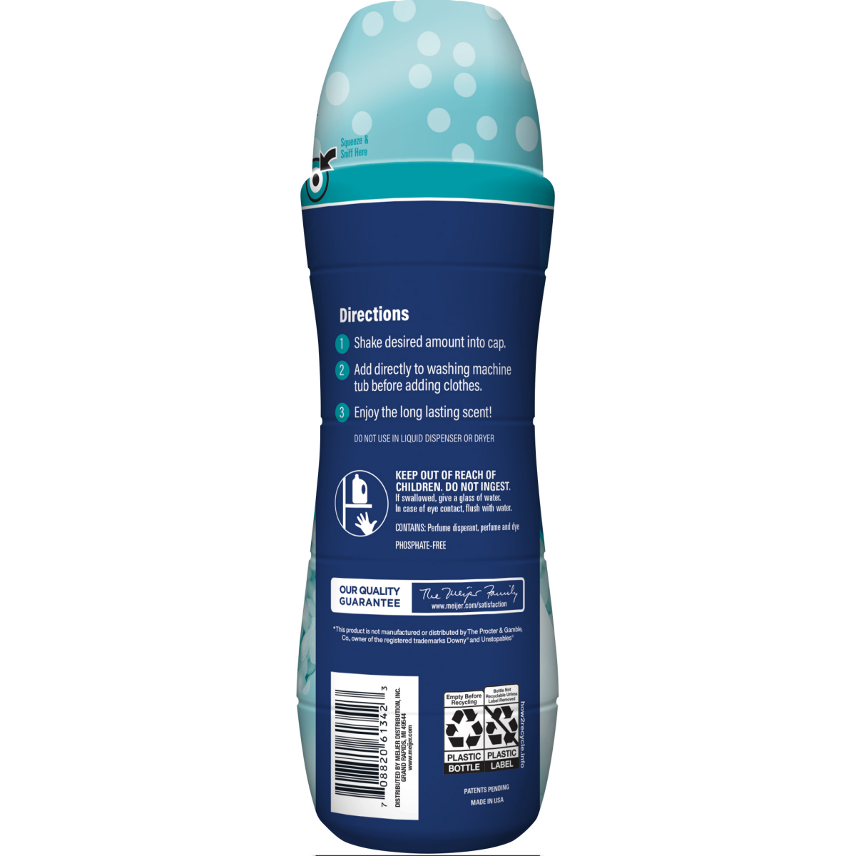 slide 5 of 5, Meijer In-Wash Clean Scent Booster, 14.8 oz