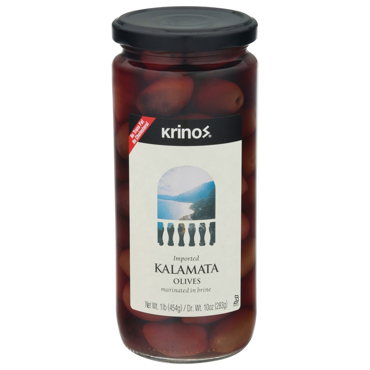 slide 1 of 9, Krinos Imported Kalamata Olives 1 lb, 1 lb