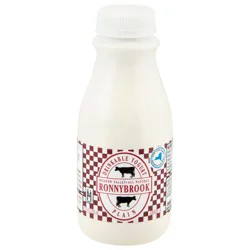 Ronnybrook Farms Farms Plain Drinkable Yogurt - 12 fl oz