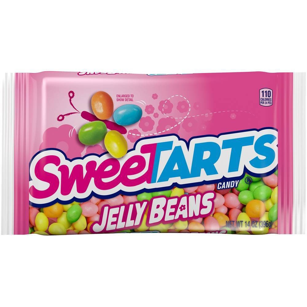 slide 1 of 8, SweeTARTS Jelly Beans, 14 oz