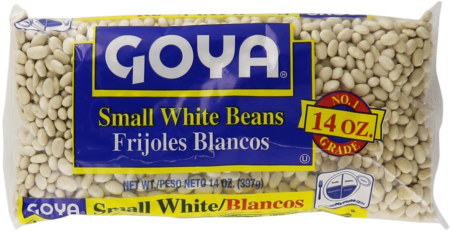 slide 1 of 1, Goya Small White Beans, 1 ct