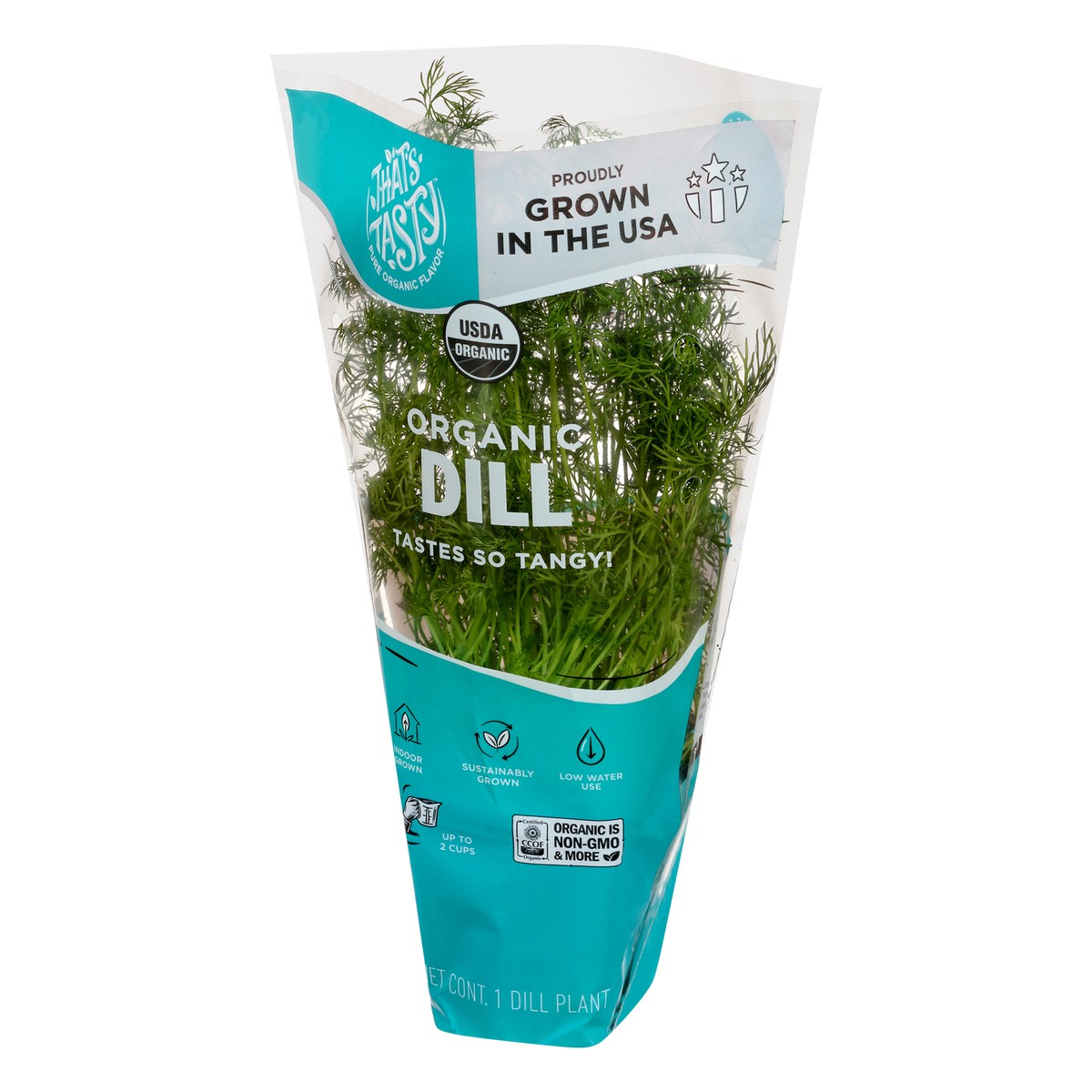 slide 3 of 11, That's Tasty Living Organic Dill - Ea, 6 oz