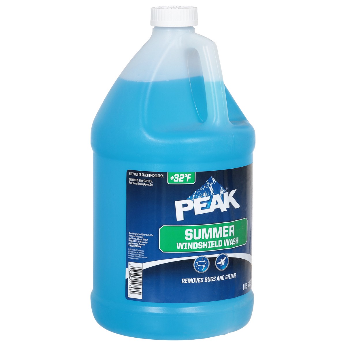 slide 4 of 13, Peak Summer Windshield Wash 1 gal, 