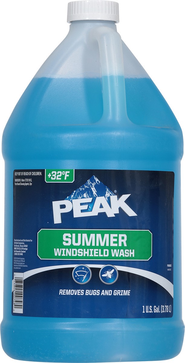 slide 8 of 13, Peak Summer Windshield Wash 1 gal, 