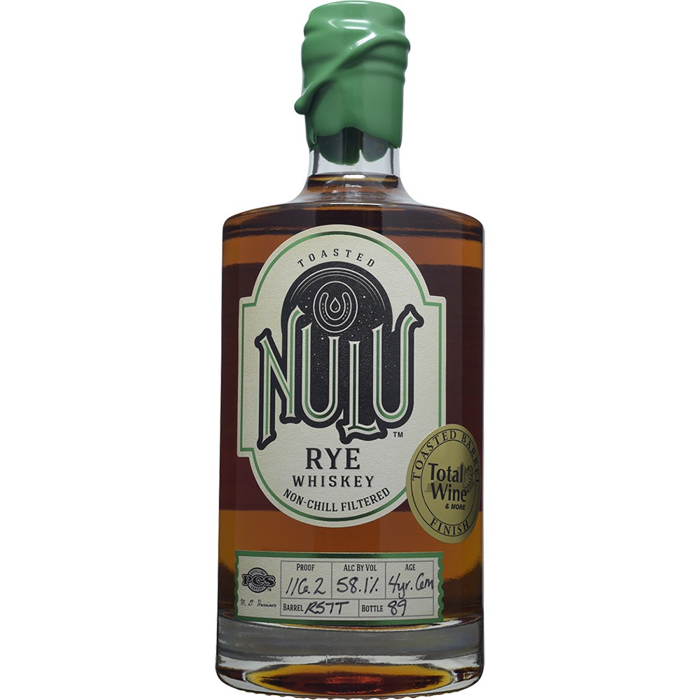 slide 1 of 1, Nulu Bourbon Nulu Toasted Rye Whiskey Brlsel, 750 ml