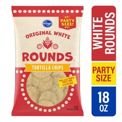 Kroger Traditional White Corn Tortilla Rounds