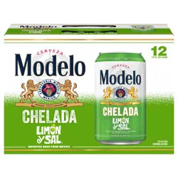 Modelo Chelada Limón y Sal Mexican Import Flavored Beer
