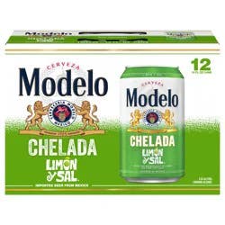 Modelo Chelada Limón y Sal Mexican Import Flavored Beer