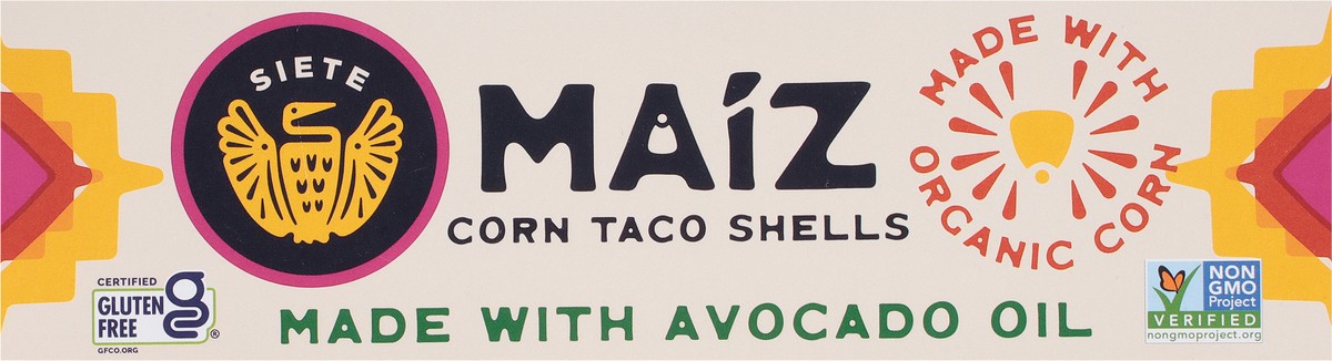 slide 9 of 14, Siete Maiz Corn Taco Shells 12 Each, 12 ct