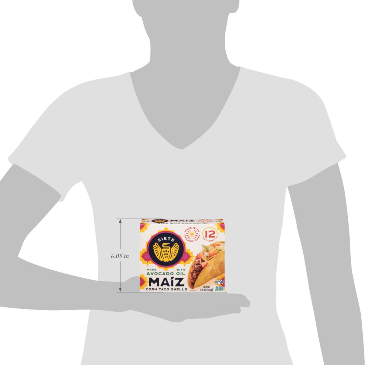 slide 12 of 14, Siete Maiz Corn Taco Shells 12 Each, 12 ct