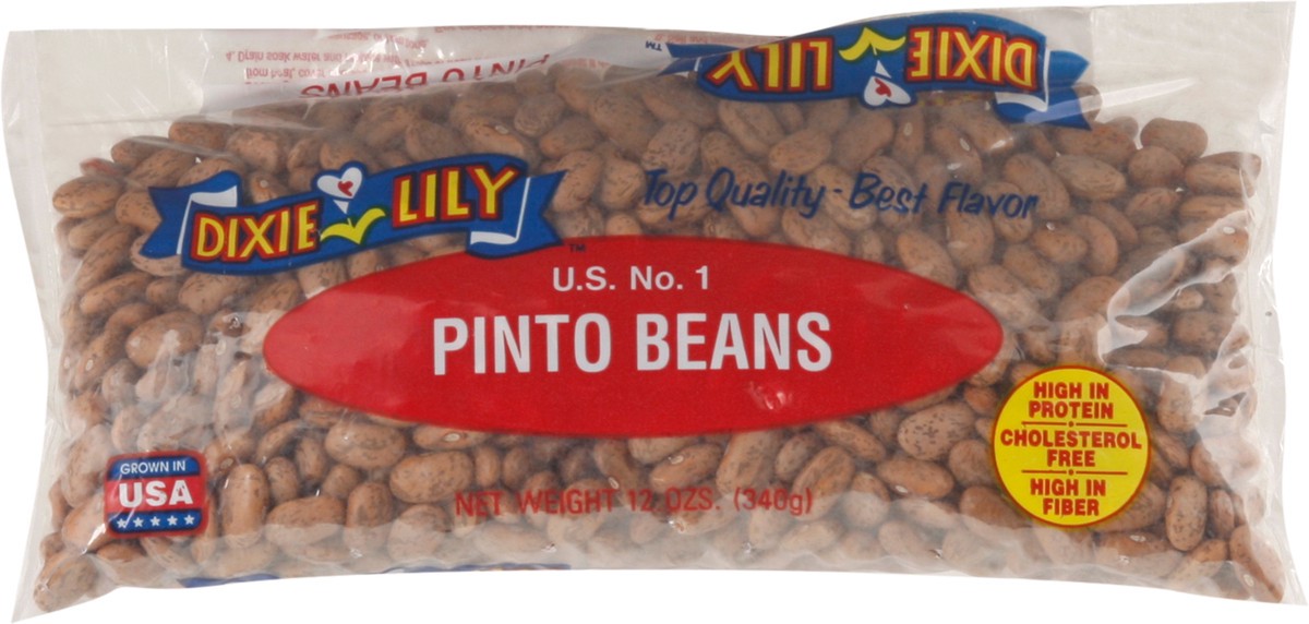 slide 3 of 9, Dixie Lily Pinto Beans 12 oz Bag, 12 oz