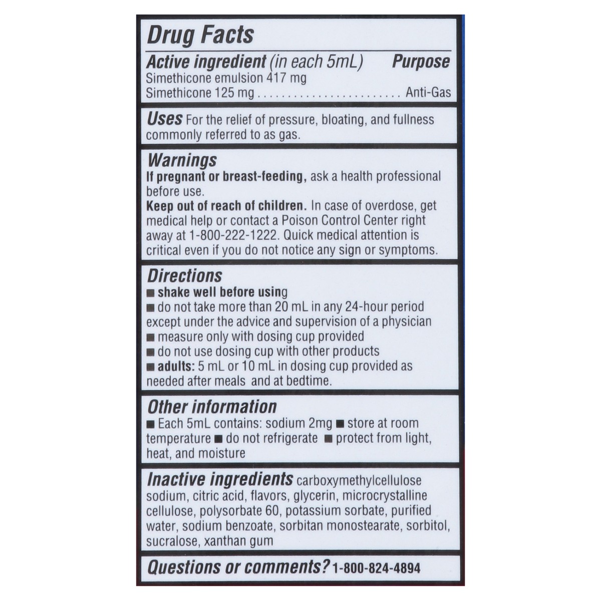 slide 6 of 15, Kaopectate 125 mg Extra Strength Berry Flavor Gas Relief Liquid 8 fl oz, 8 fl oz