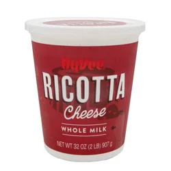 Hy-Vee Whole Milk Ricotta Cheese