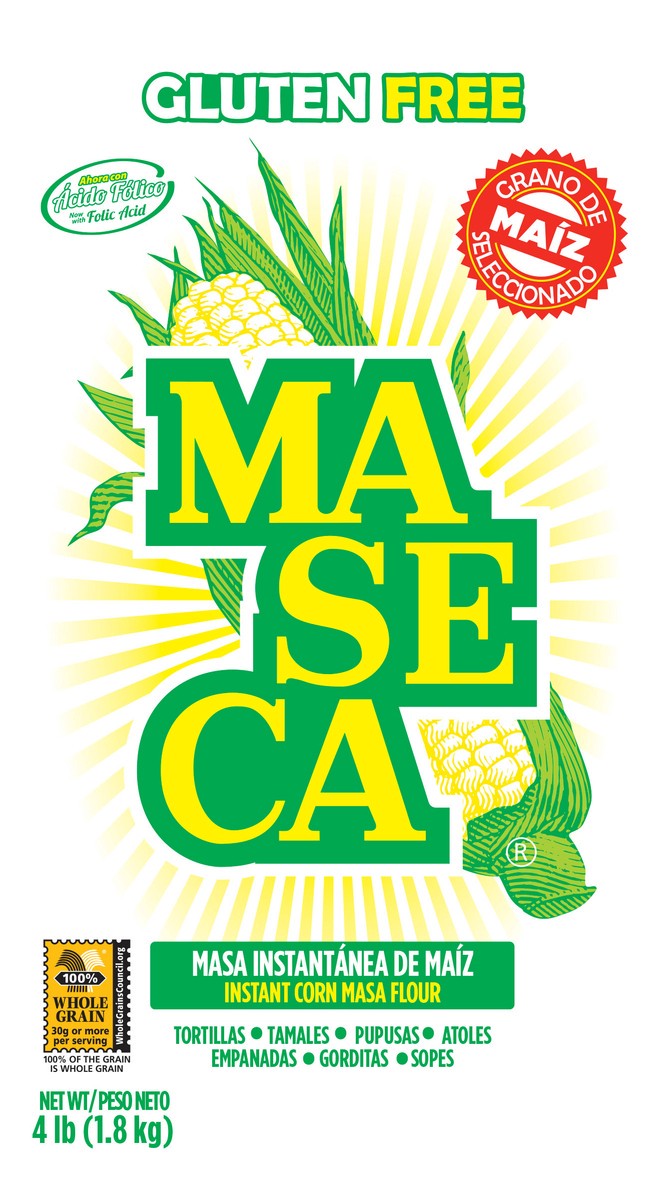 slide 10 of 14, MASECA Traditional Instant Corn Masa Flour 1.8 kg Canada, 1 ct