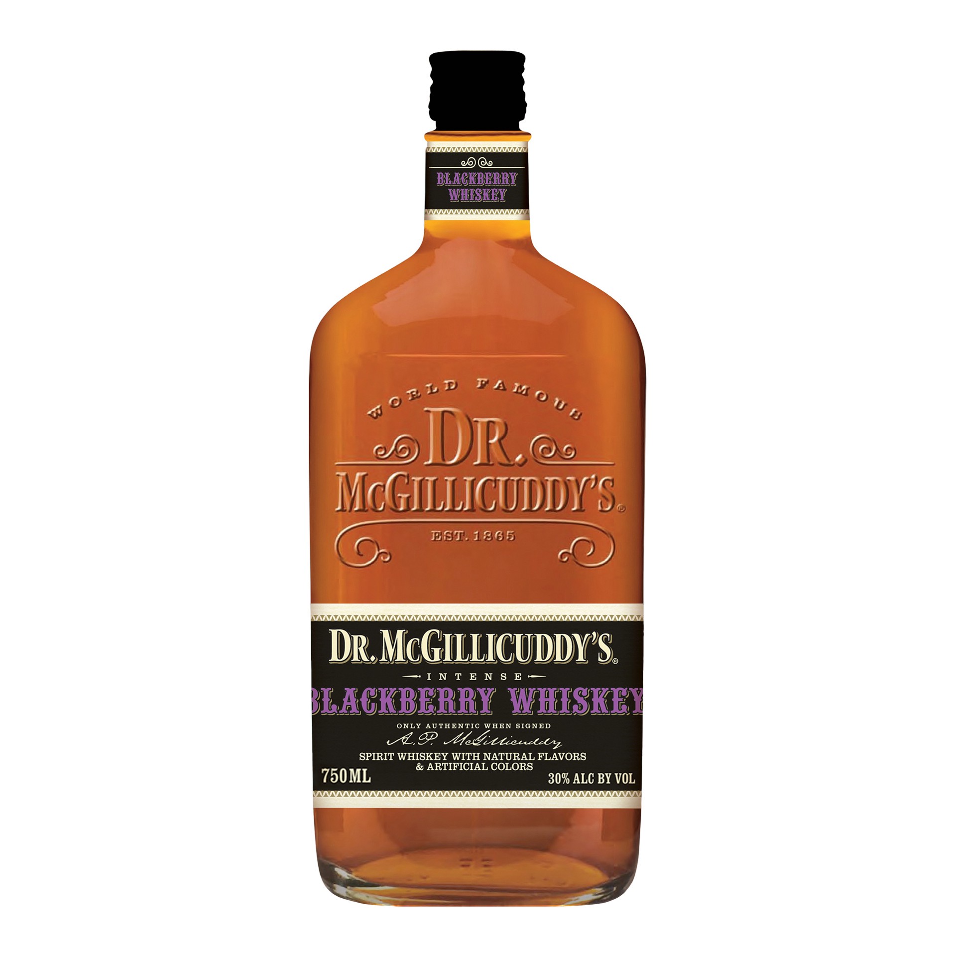 slide 1 of 5, Dr. McGillicuddy's Blackberry Whiskey, 750 ml