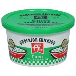 Anderson Erickson Dairy Chive Sour Cream Dip 8 oz