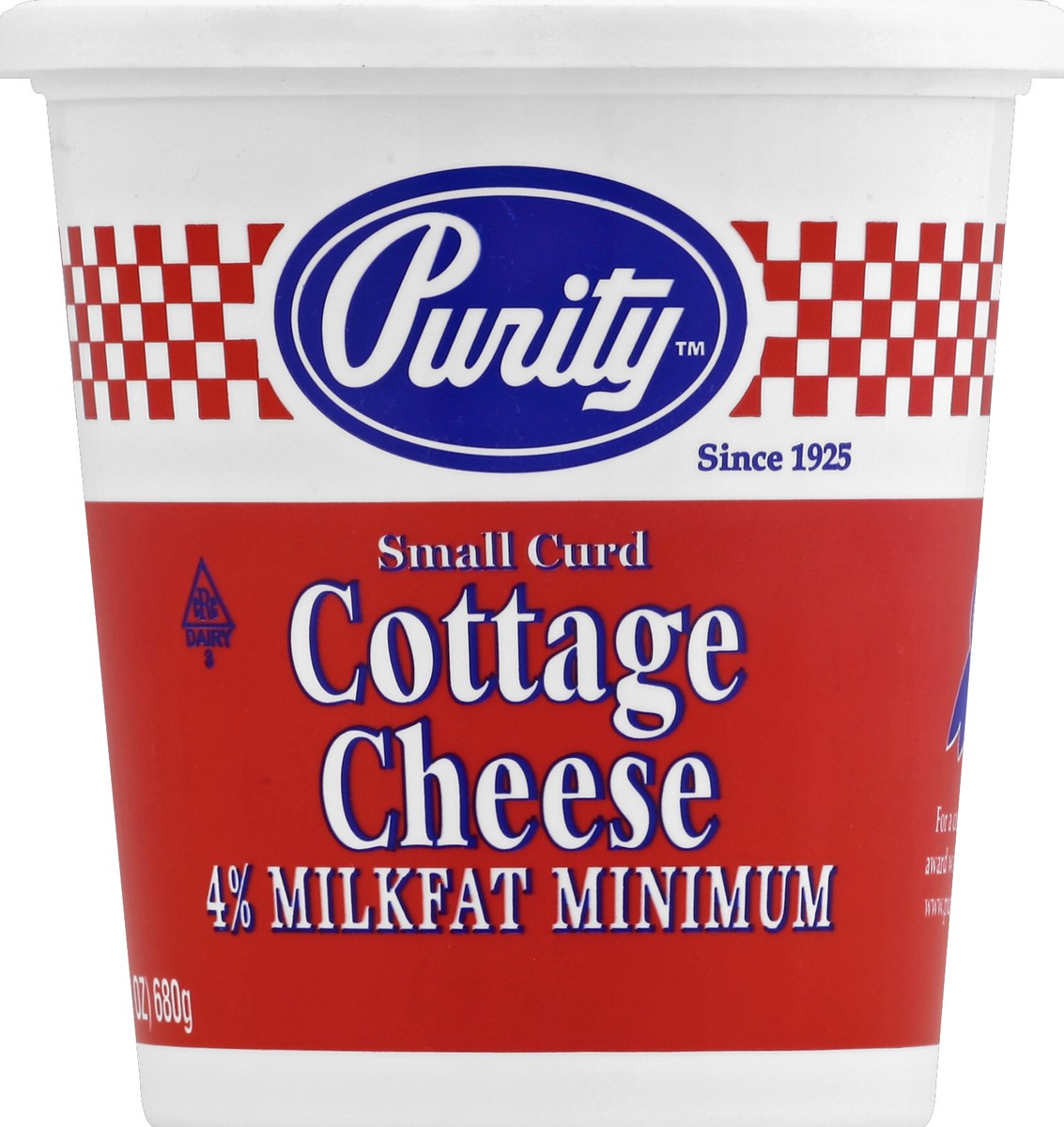 slide 1 of 5, Purity Small Curd Cottage Cheese, 24 oz