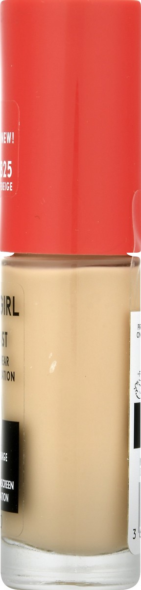 slide 11 of 12, Covergirl Outlast Extreme Wear 3-in-1 Full Coverage Liquid Foundation, SPF 18 Sunscreen, Buff Beige, 1 Fl. Oz., 30 ml