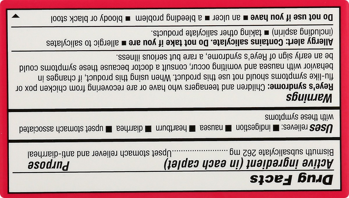 slide 5 of 10, CVS Health Stomach Relief Caplets, 24 Ct, 1 ct