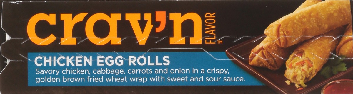 slide 10 of 10, Crav'n Flavor Chicken Egg Rolls, 12.2 oz