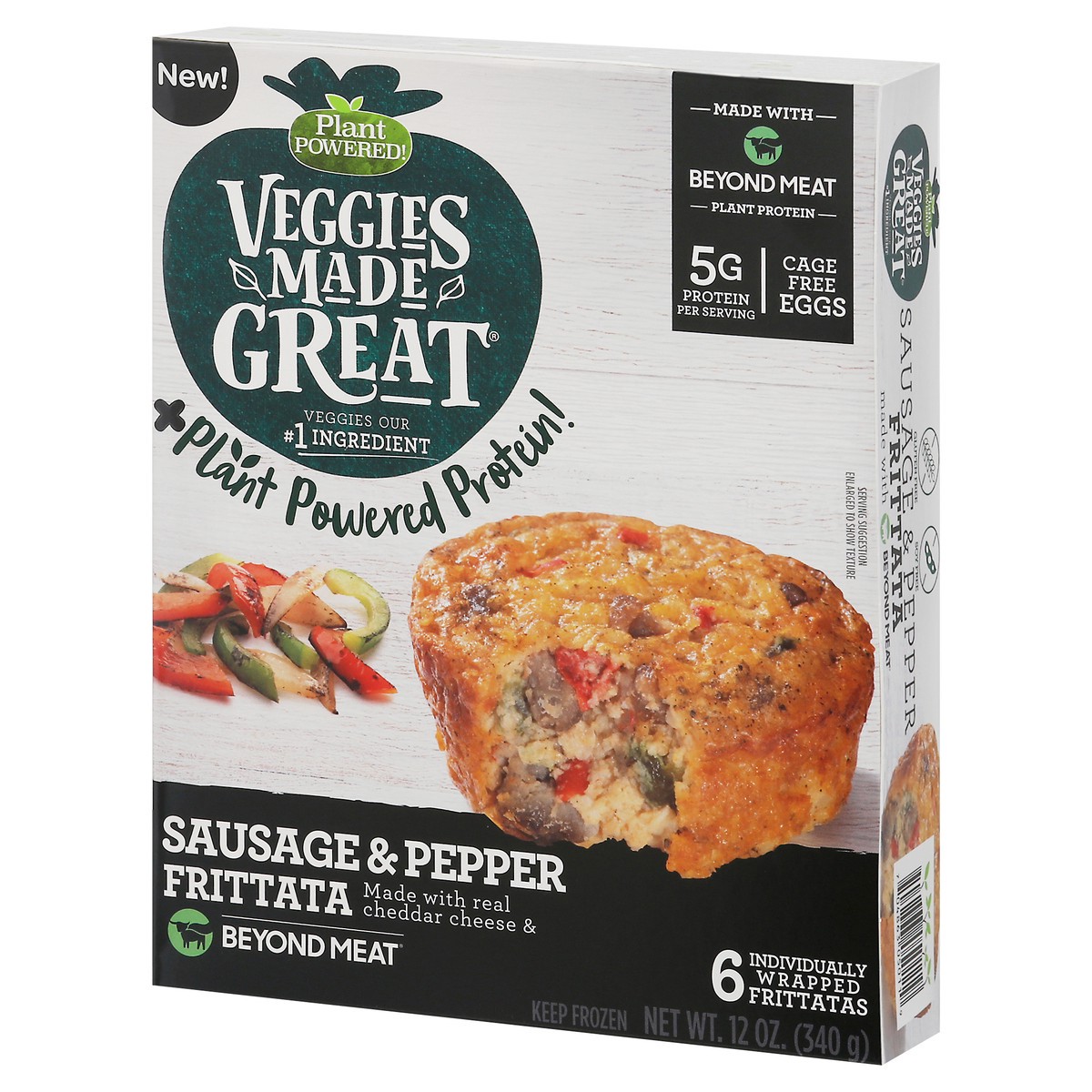 slide 4 of 15, Veggies Made Great Saus And Pepper, 12 oz