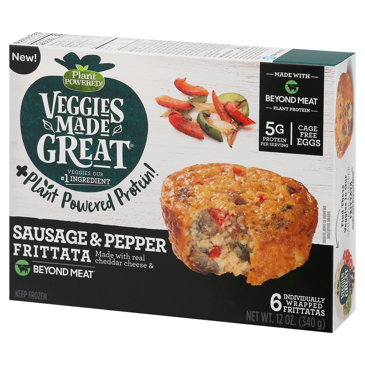 slide 8 of 15, Veggies Made Great Saus And Pepper, 12 oz