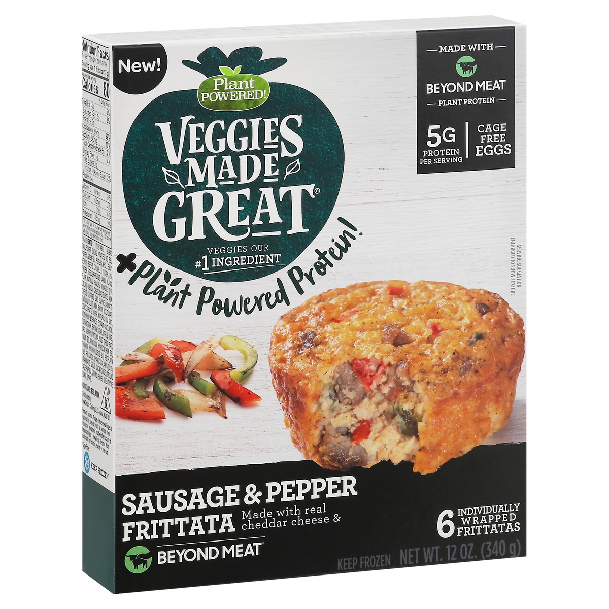 slide 9 of 15, Veggies Made Great Saus And Pepper, 12 oz