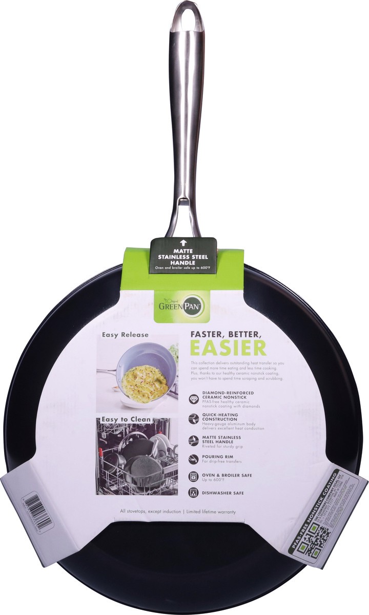 slide 3 of 11, GreenPan Swift Collection Non Stick Ceramic Fry Pan, 10 ft