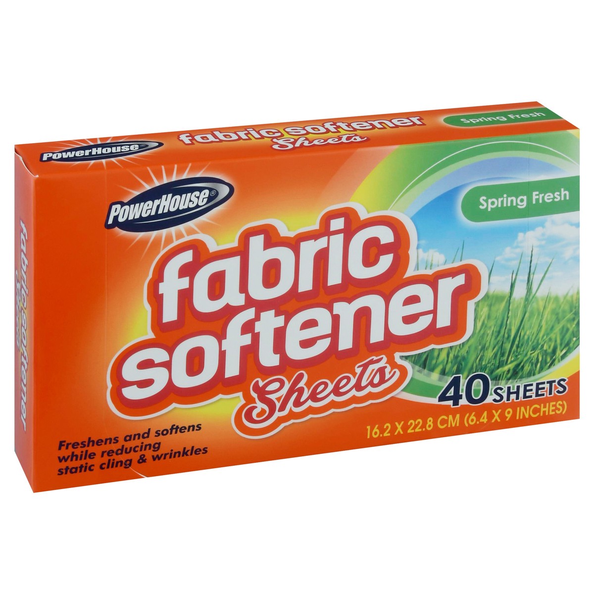 slide 7 of 12, PowerHouse Power House Fabric Softner Sheets, 40 ct