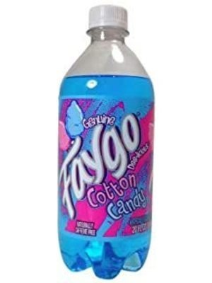 slide 1 of 1, Faygo Cotton Candy Soda, 20 oz