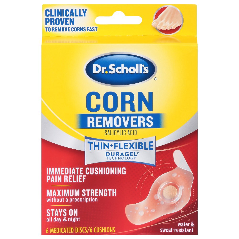 slide 1 of 2, Dr. Scholl's Corn Remover Duragel, 6 ct