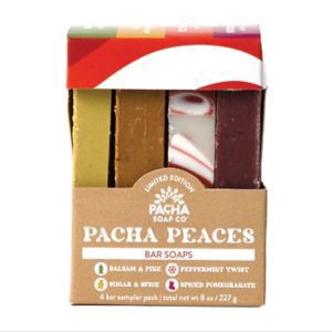 slide 1 of 1, Pacha Soap Co. Bar Soap Set Seasnl Scnt 4.000 Ea, 4 ct