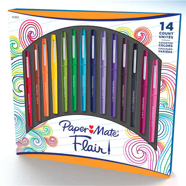 slide 1 of 1, Papermate Flair Gift Set, 14 ct