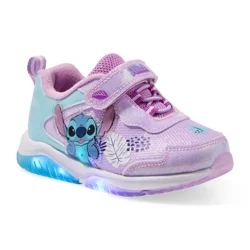 Disney Toddler Girls' Stitch Athletic Shoe, Purple, Size 8