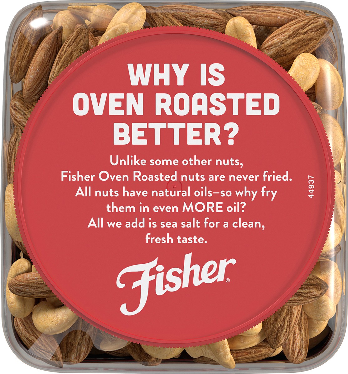 slide 5 of 14, Fisher Oven Roasted Almond & Cashew Blend, 24 oz