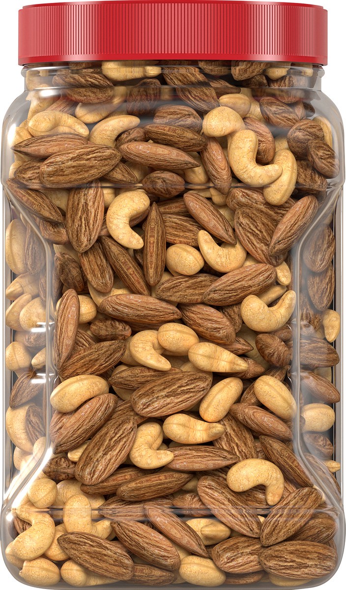 slide 2 of 14, Fisher Oven Roasted Almond & Cashew Blend, 24 oz