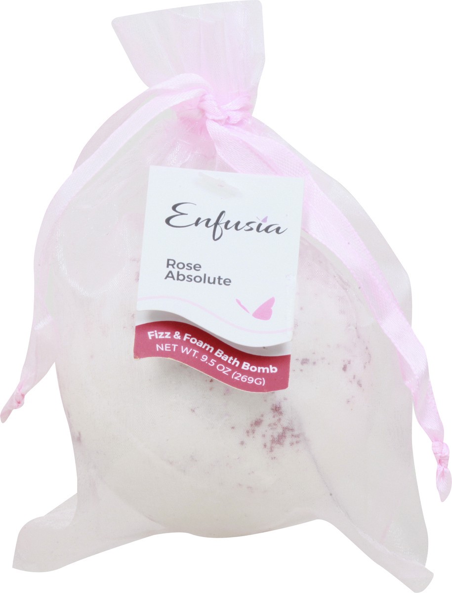 slide 5 of 11, Enfusia Fizz & Foam Rose Absolute Bath Bomb 9.5 oz, 9.5 oz