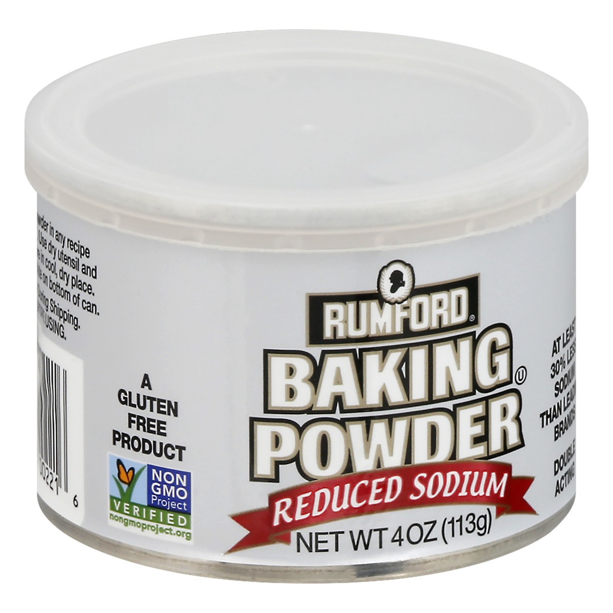 slide 3 of 9, Rumford Reduced Sodium Baking Powder 4 oz, 4 oz