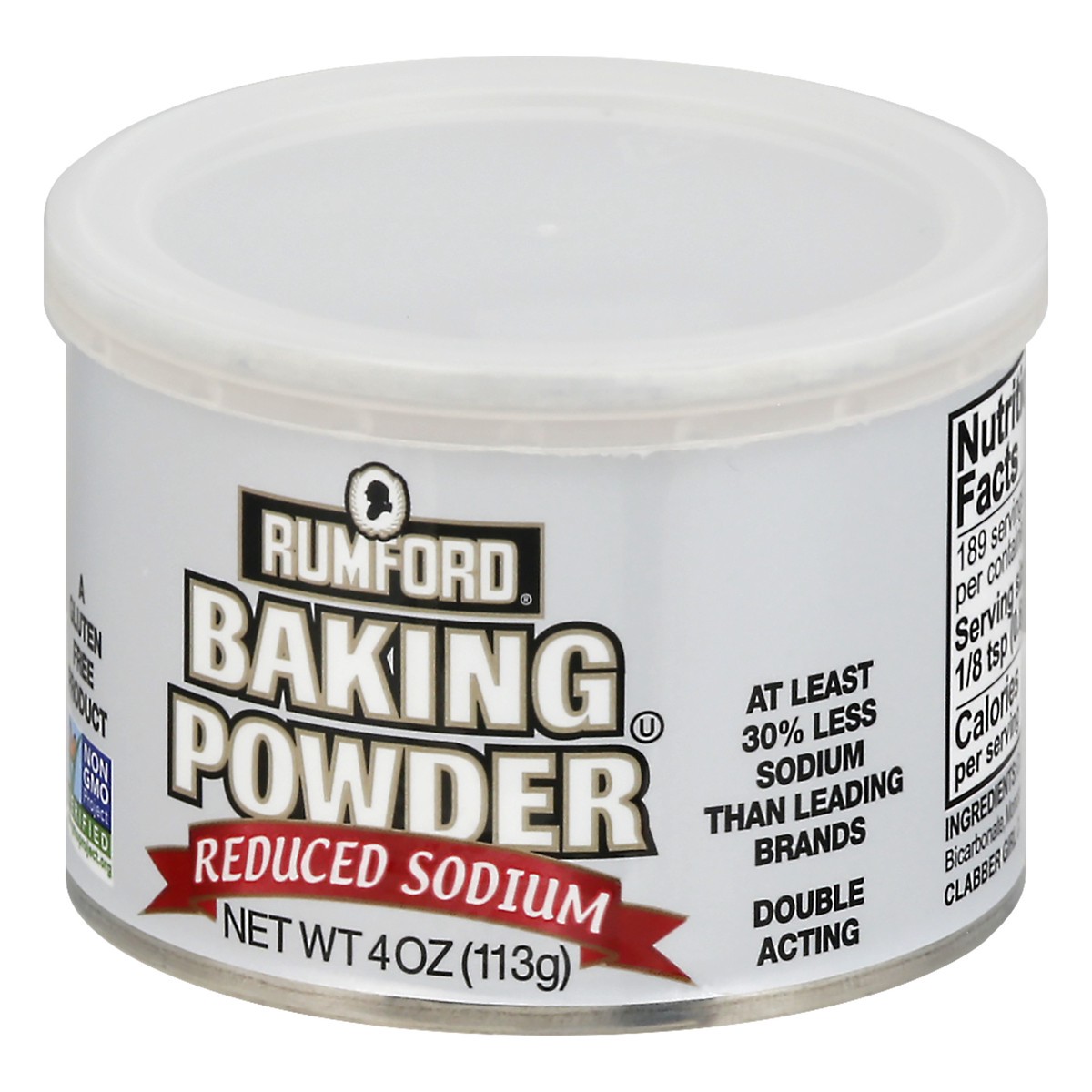 slide 2 of 9, Rumford Reduced Sodium Baking Powder 4 oz, 4 oz