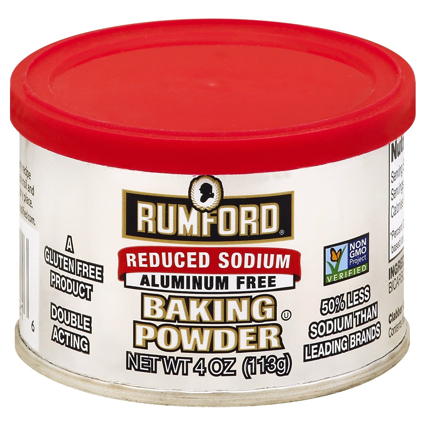 Rumford Reduced Sodium Baking Powder 4 oz Shipt