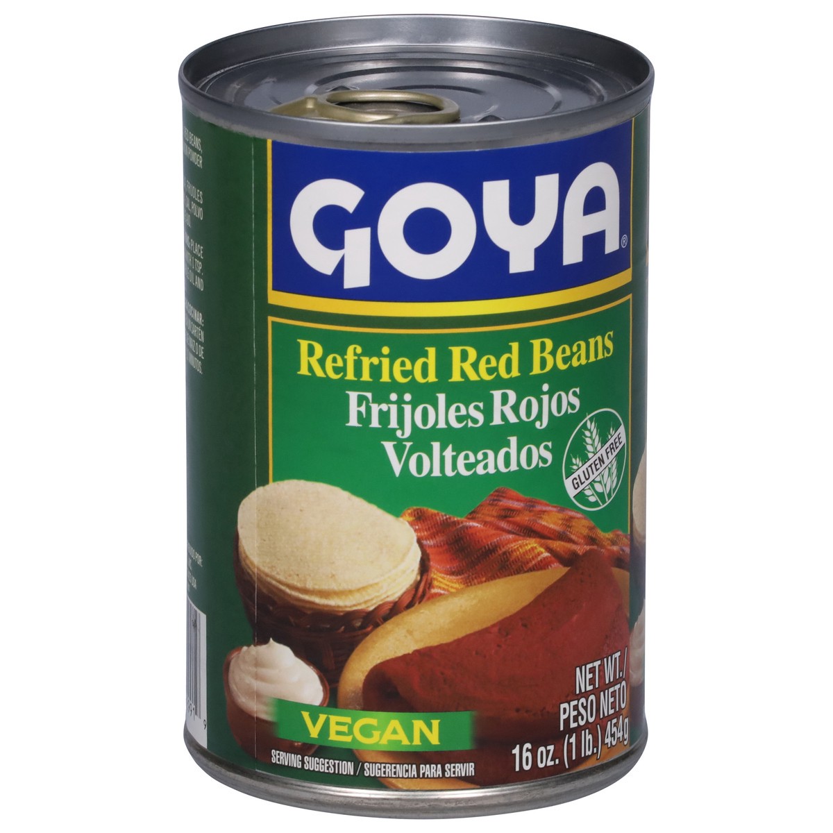 slide 2 of 9, Goya Refried Red Beans 16 oz, 16 oz