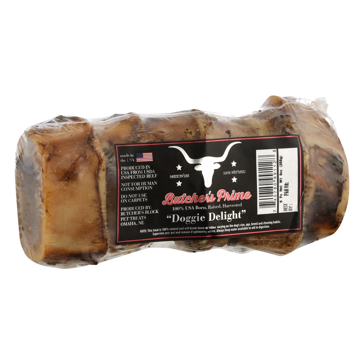 slide 5 of 10, Butcher Shoppe Doggie Delights Dog Chews 6 ea, 1 ct