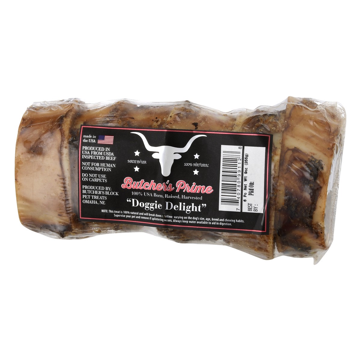 slide 8 of 10, Butcher Shoppe Doggie Delights Dog Chews 6 ea, 1 ct