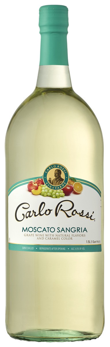 slide 1 of 4, Carlo Rossi White Wine, 1.50 liter