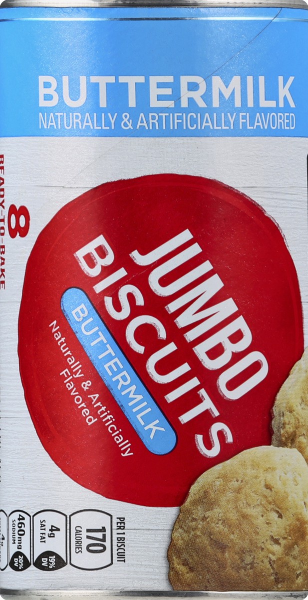 slide 6 of 6, Essential Everyday Biscuits, Buttermilk, Jumbo, 16 oz