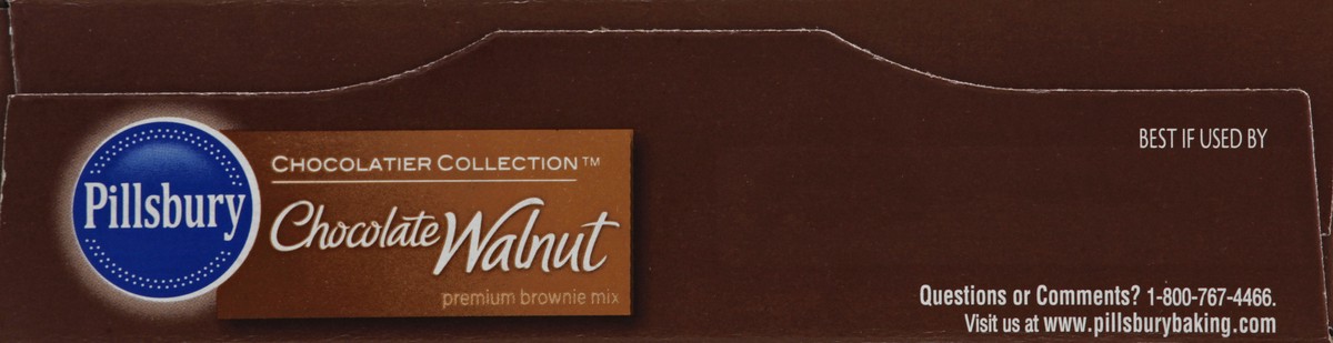 slide 5 of 10, Pillsbury Brownie Mix, Premium, Chocolate Walnut, 13.5 oz