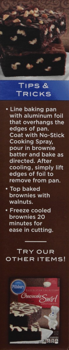 slide 2 of 10, Pillsbury Brownie Mix, Premium, Chocolate Walnut, 13.5 oz